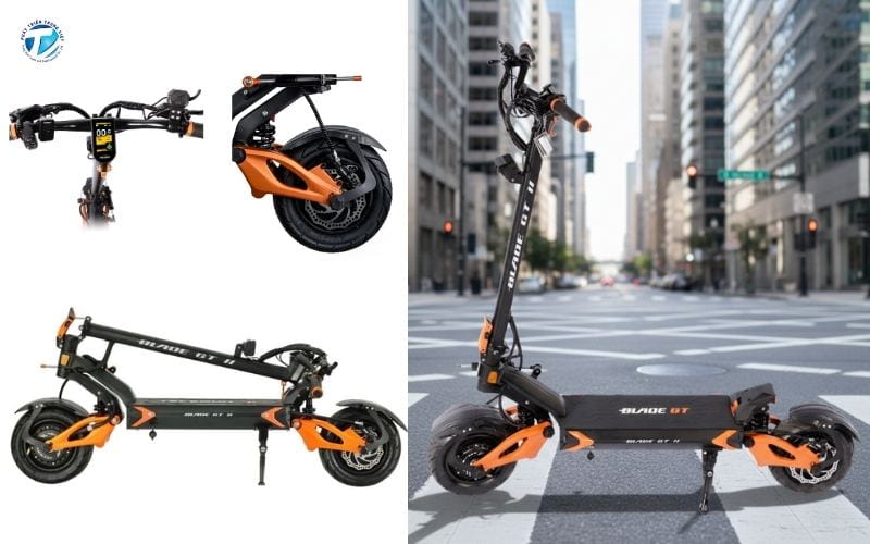 Scooter Điện Teverun BLADE GT II: Hiện thân của sức mạnh vượt trội